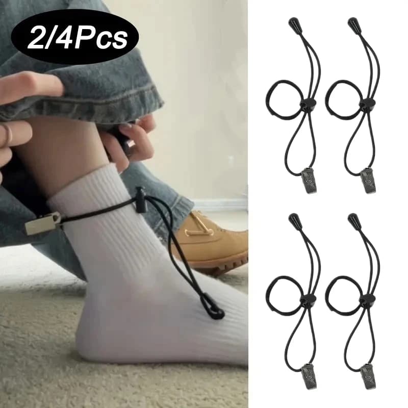 Adjustable invisible clips for pants leglets, 2/4 pieces, prevent drag, multi-purpose clip for photo background fixing
