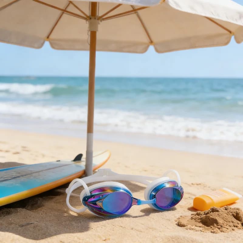 Professional competition electrolytic swimming glasses, high definition, waterproof, for adults