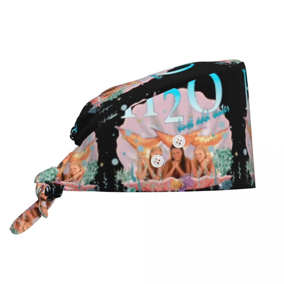H2O Just Add Water Cappello Chirurgico Premium, Berretto da Lavoro per Medici, Unisex Regolabile, Cappelli per Infermieri e Dentisti