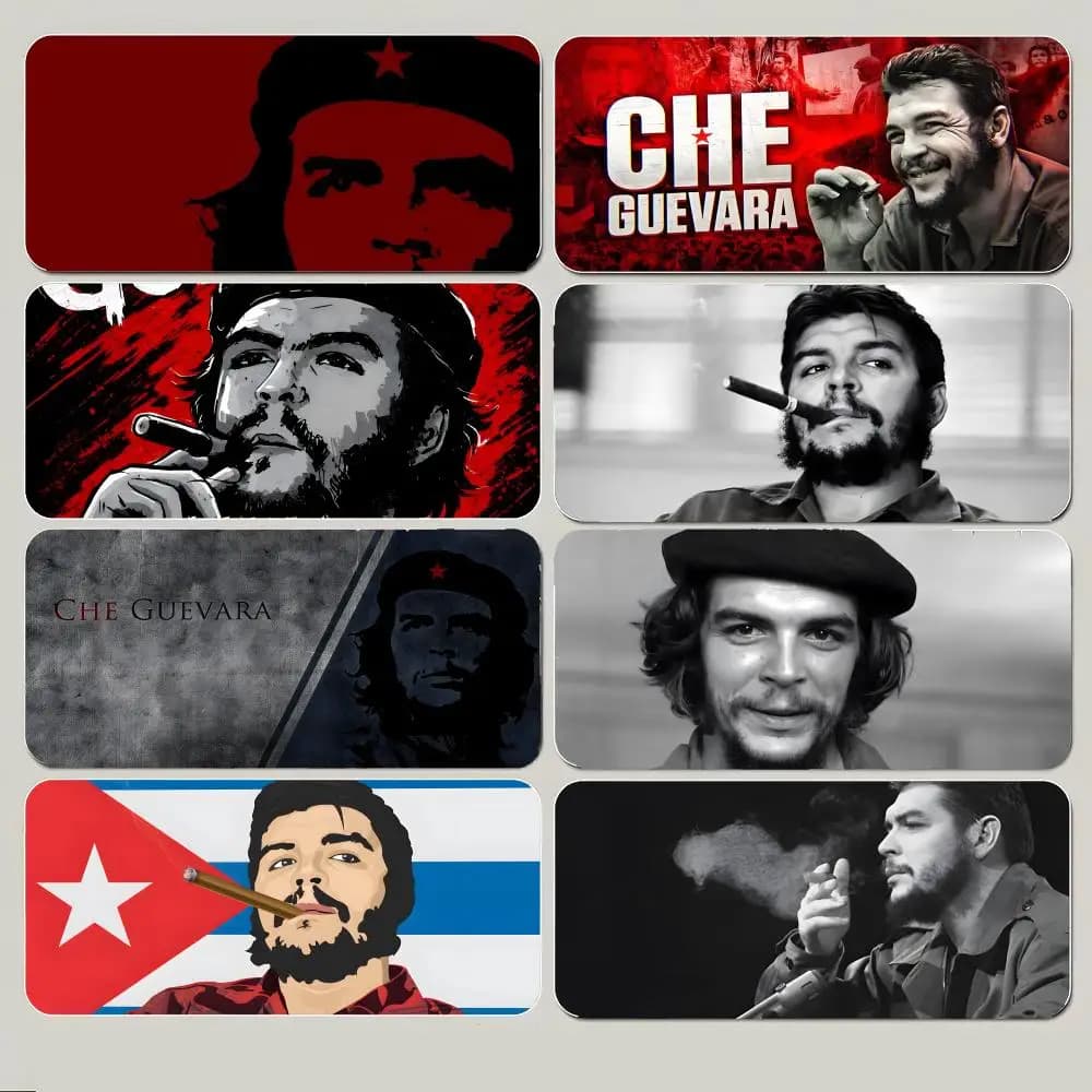 Classic Che Guevara-s Mouse Pad Large Gaming Mousepad with Thick Stitched Edge Non-Slip Desk Mat