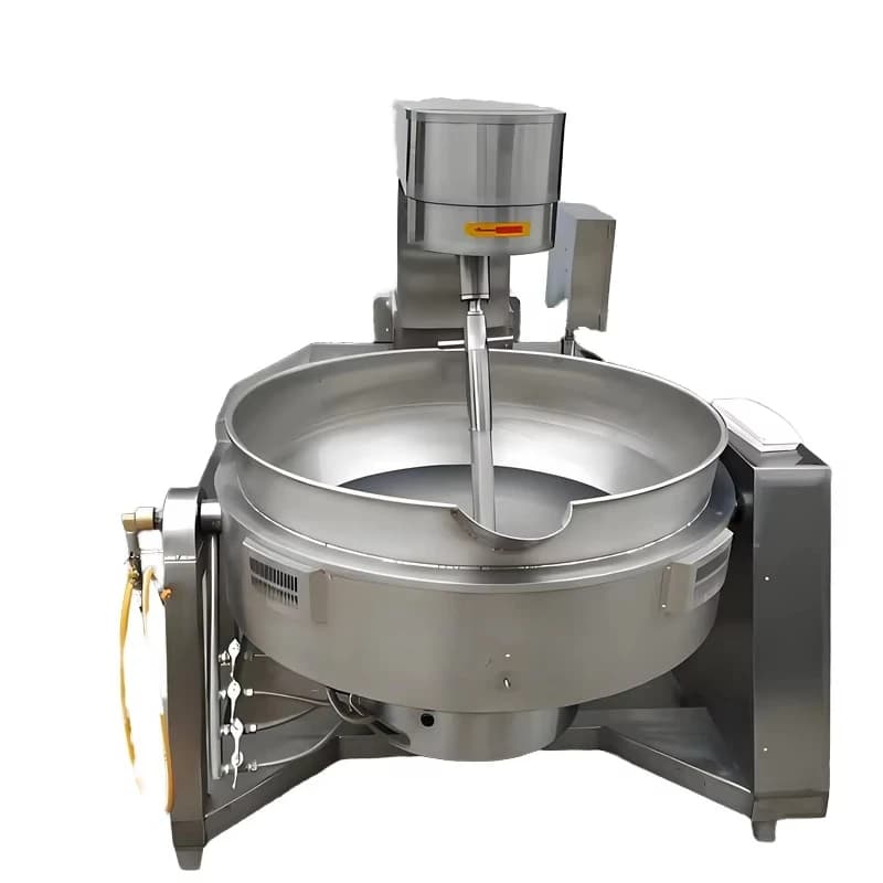 Electric heating automatic wok stainless steel hot oil frying pan for frying flour and spicy mushrooms