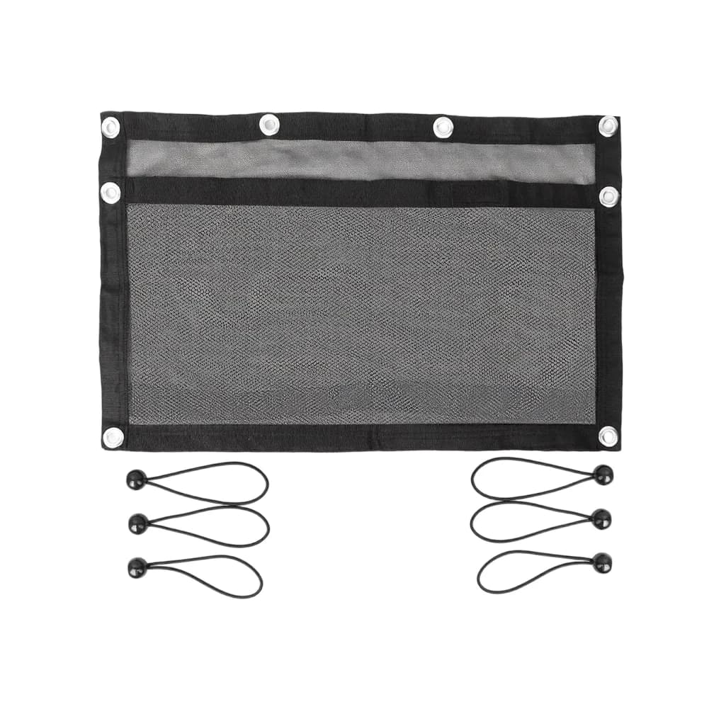 Marine Mesh Organizer Net for Boats and Ships to Store Repair Tools Travel Supplies and Fishing Accessories Efficiently
