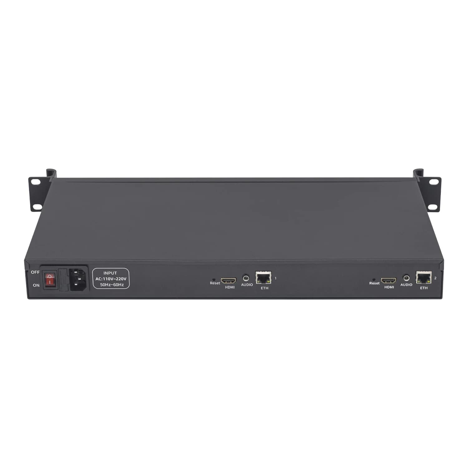 UNISHEEN SRT RTMP RTSP H.265 H.264 Scheda di acquisizione video HDMI Encoder per streaming live Rack 1U NVR Vmix IPTV