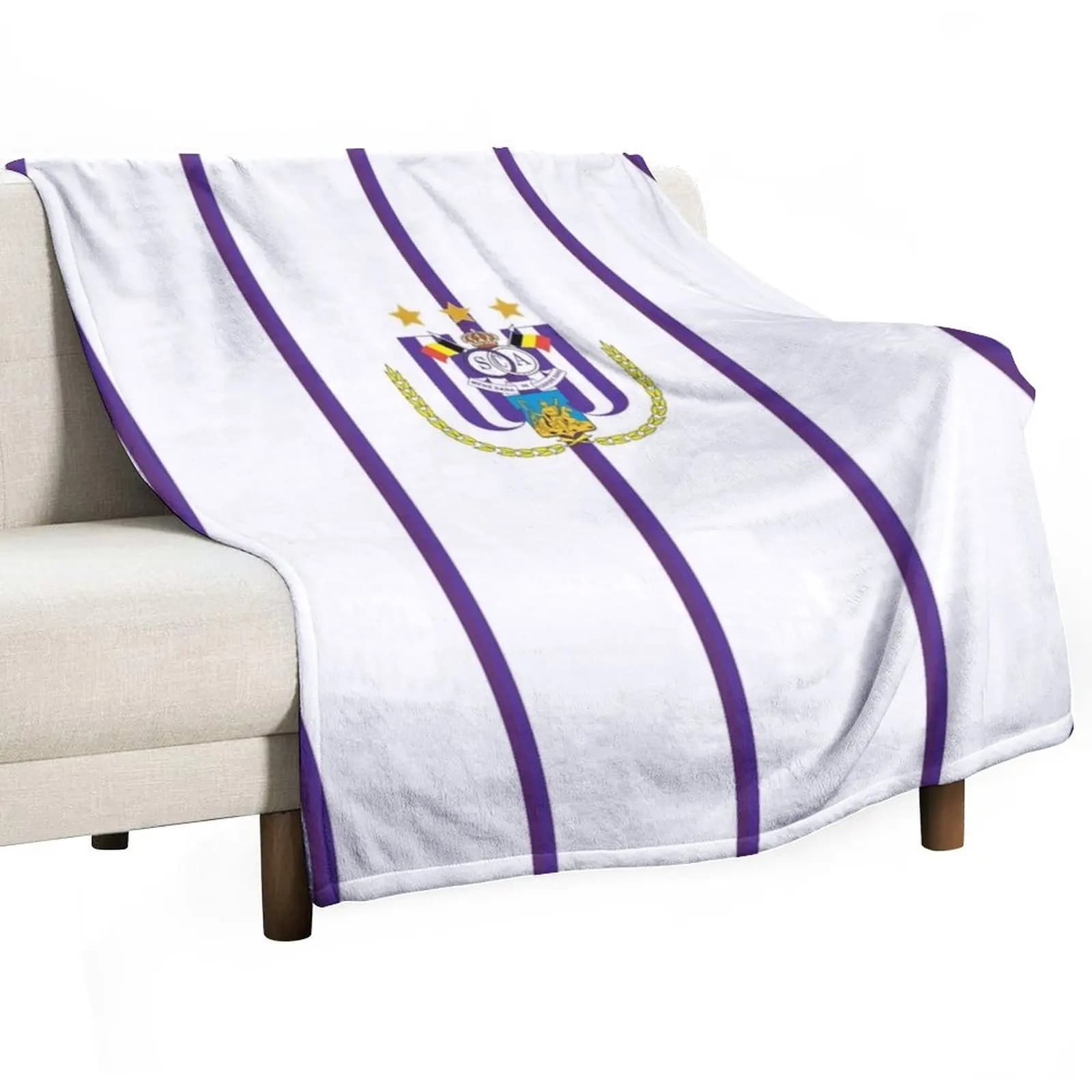 Anderlecht Throw Blanket Flannels For Baby Stuffeds Designers cosplay anime Sleeping Bag Blankets