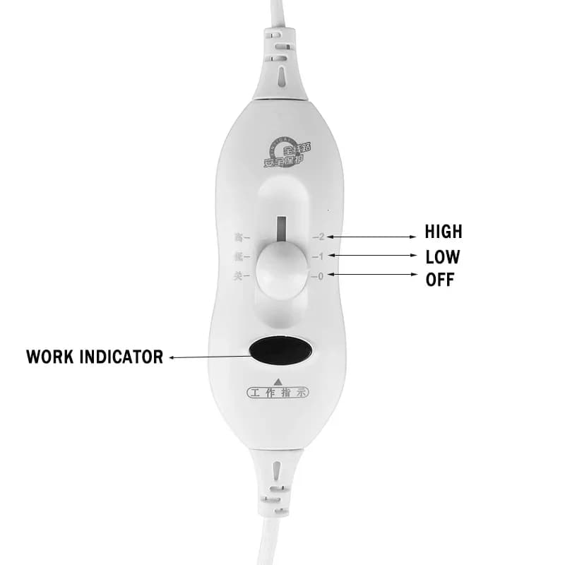Winter Electric Blanket Thicker 220V Heater Double Body Warmer Heated Blanket Thermostat Electric Heating Blanket