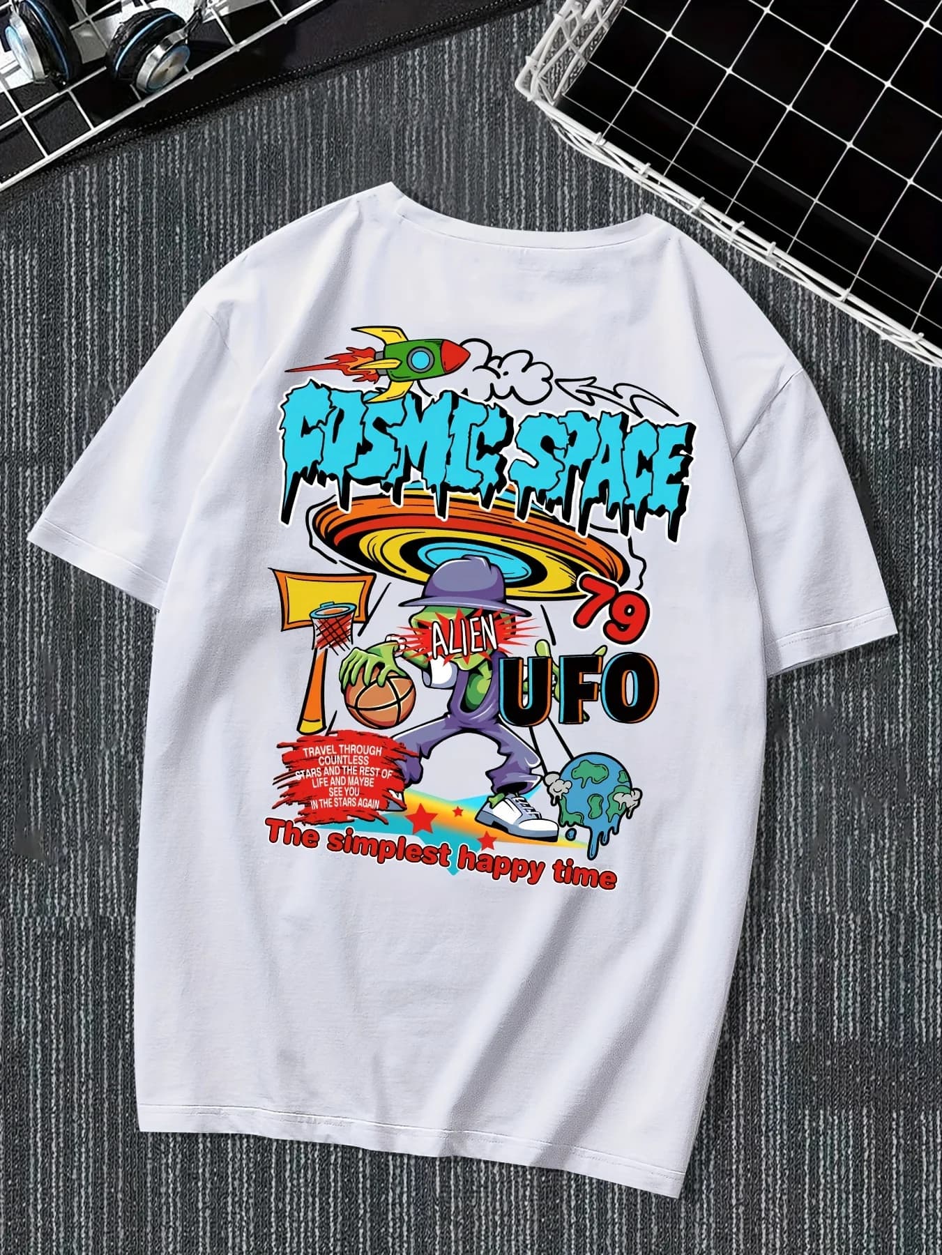 T-shirt Estiva da Uomo, Casual e Trendy, Multiuso, Stile Coreano, con Colletto, di Marca Cool
