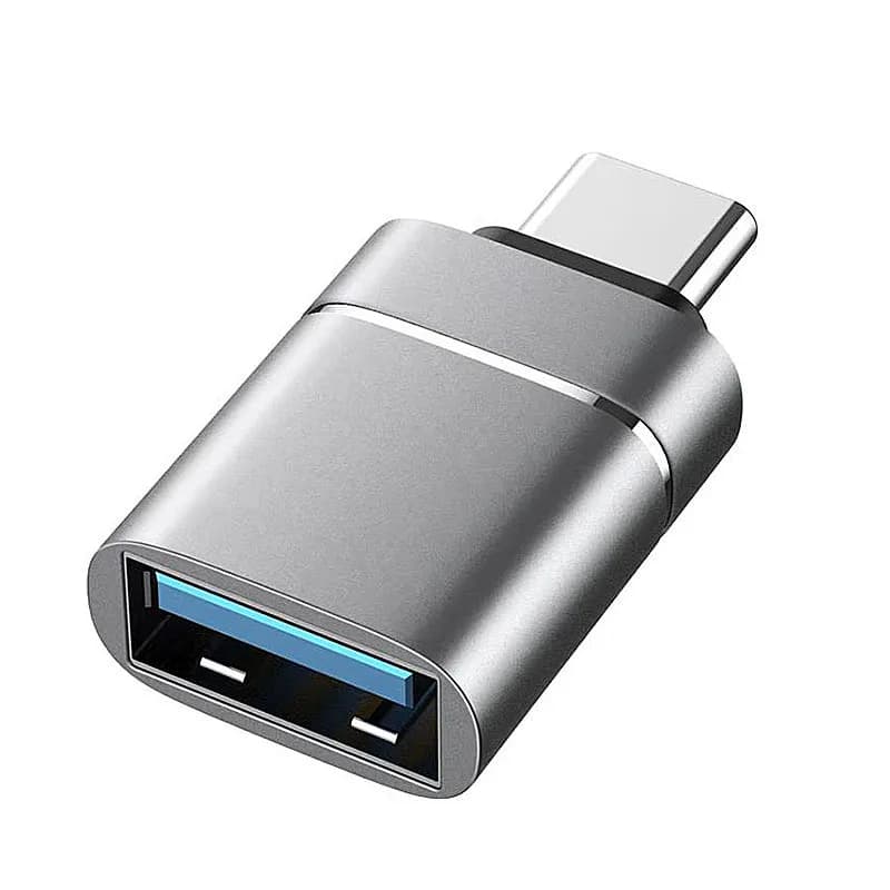 USB 3.0 to Type-C OTG, USB-A to Micro USB and Type-C Female for PC, Computer, Laptop, Mac, Xiaomi, Smartphone