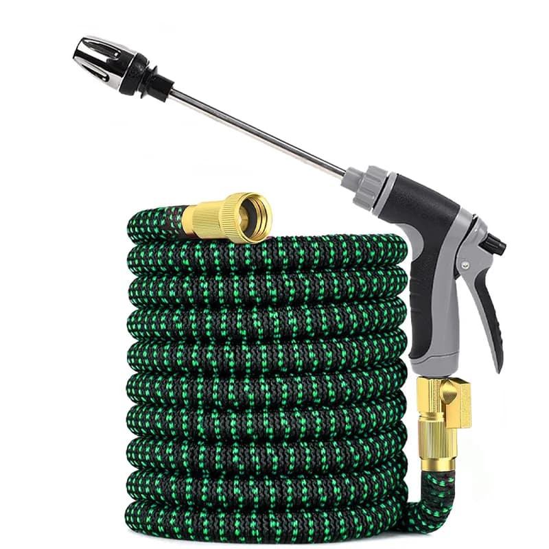 High Pressure Washing Gun for Home Use, Retractable Water Pipe, Tool Set with Garden Irrigation Head, for Car Wash and Irrigation of Flowers