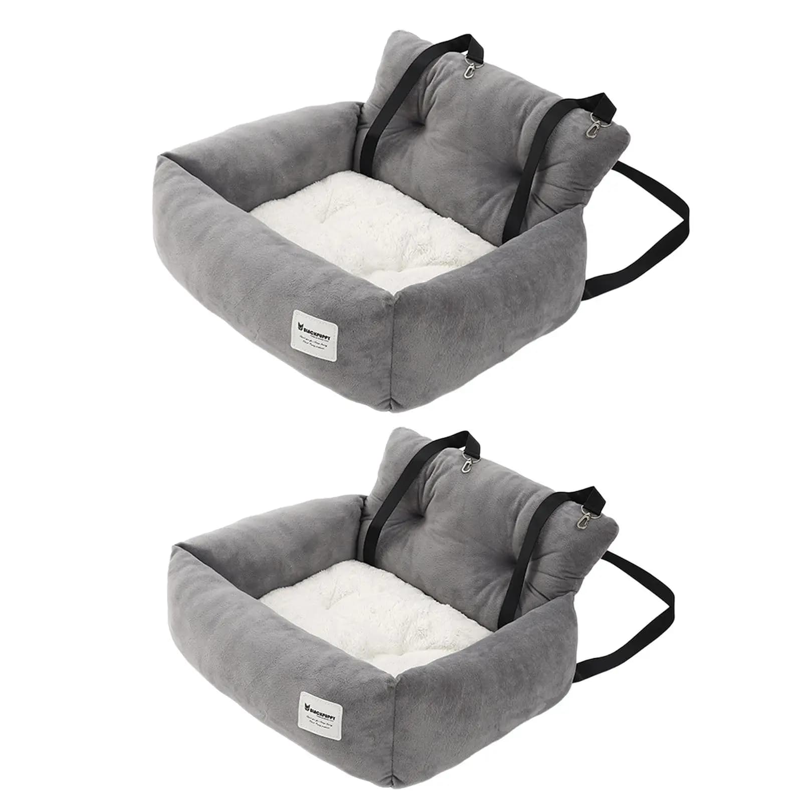 Sedile per auto SUV per cani Letto per cuccioli con cinghia fissa regolabile Sedile per cani con fondo antiscivolo per forniture per il trasporto in viaggio per cani e gatti