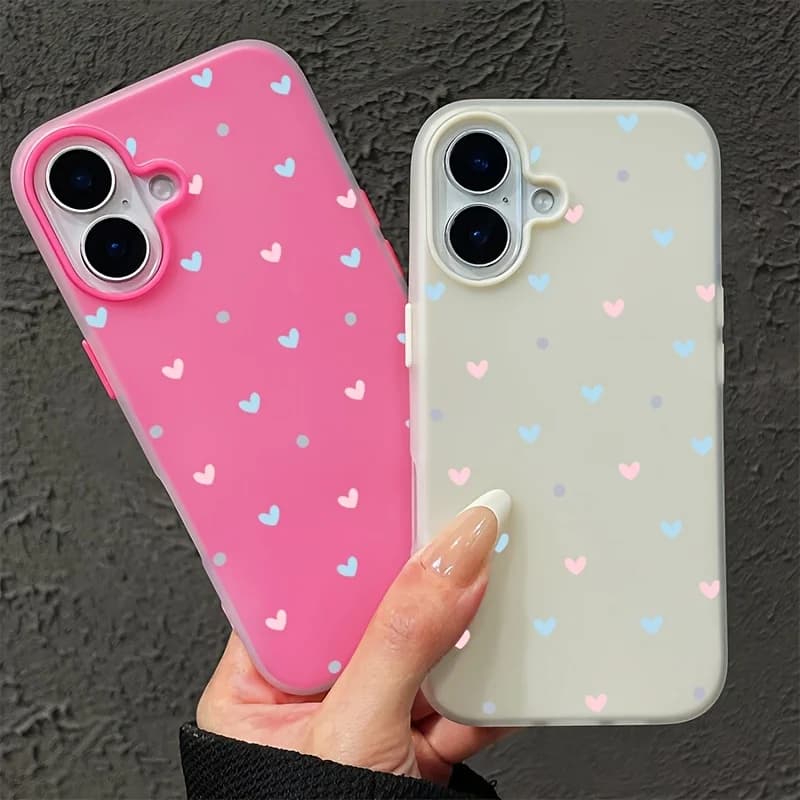 Colorful Star Jelly 2-in-1 phone case suitable for iPhone 17 16 15 14 13 12 11 Pro/Max/Plus anti drop back cover