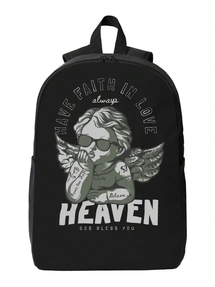 Graphic Backpack For Travel Work School Adults