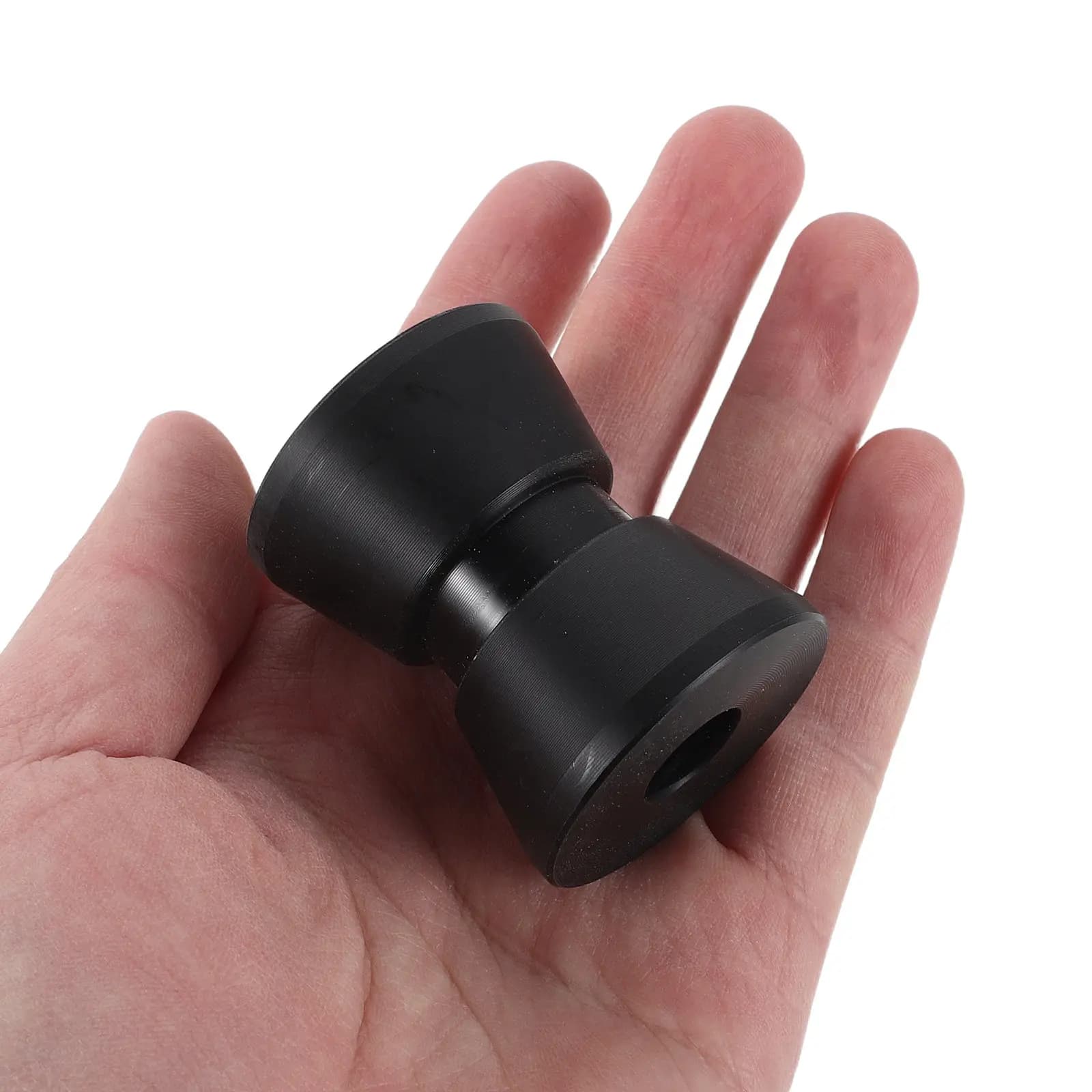 Anchor Roller Boat Black For Boat Docking 2X1 Inch Marine Grade Nylon Guide Yacht Bow Installation Versatile