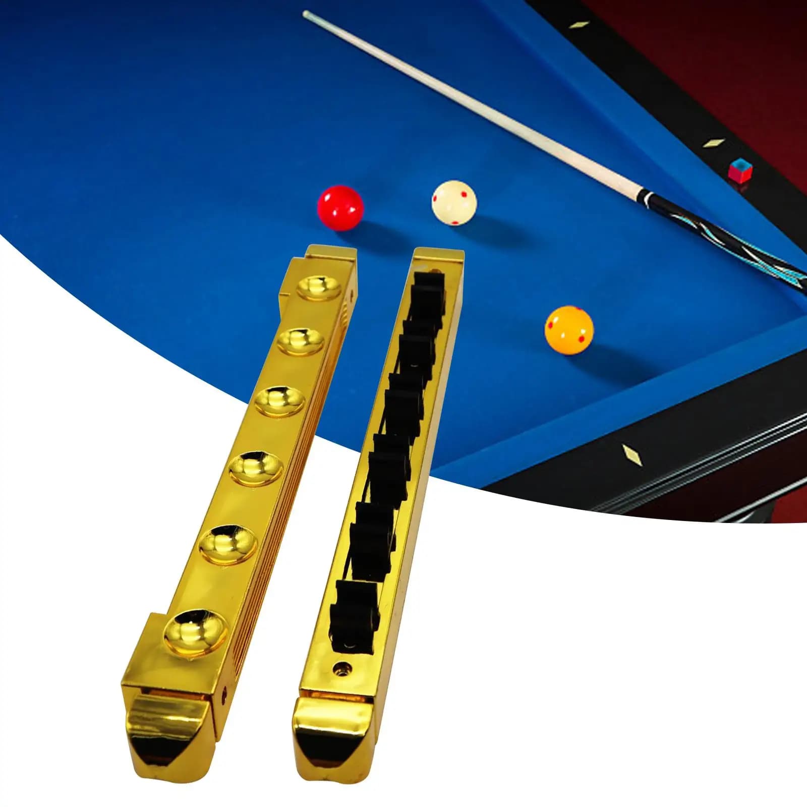 Supporto appendibile per stecche da biliardo, porta stecche da biliardo per piscina