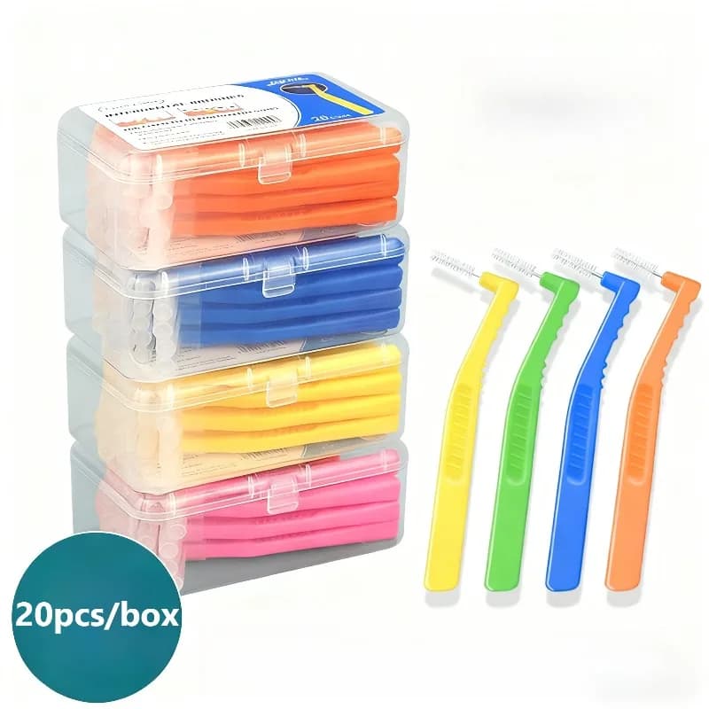 100 pcs Interdental toothbrush Healthcare Toothbrush Orthodontic toothbrush Dentale Hygiene Tool Oral Hygiene