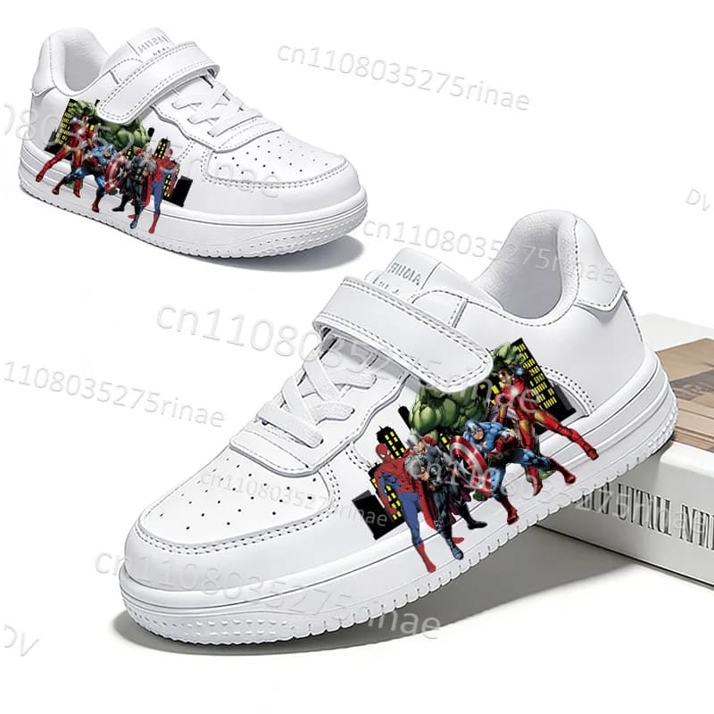 Scarpe Casual per Bambini Tema Avengers 2026, Design Accattivante, Suola Spessa, Serie Parity, Sneakers Regalo per Ragazzi