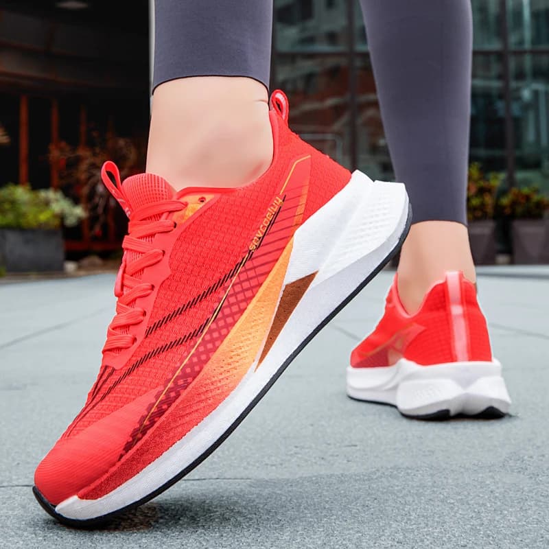 Men's Casual Sports Shoes Non-slip Wear-resistant Cushioned Men's Lace-Up Low-Top Road Running Shoes Suitable for fitness
