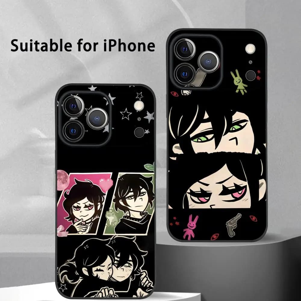 Anime The C-Coffin Of Andy And Leyley Phone Case For IPhone 17 16 15 14 13 12 11 Pro Max Plus Mini Black Soft Shell Funda
