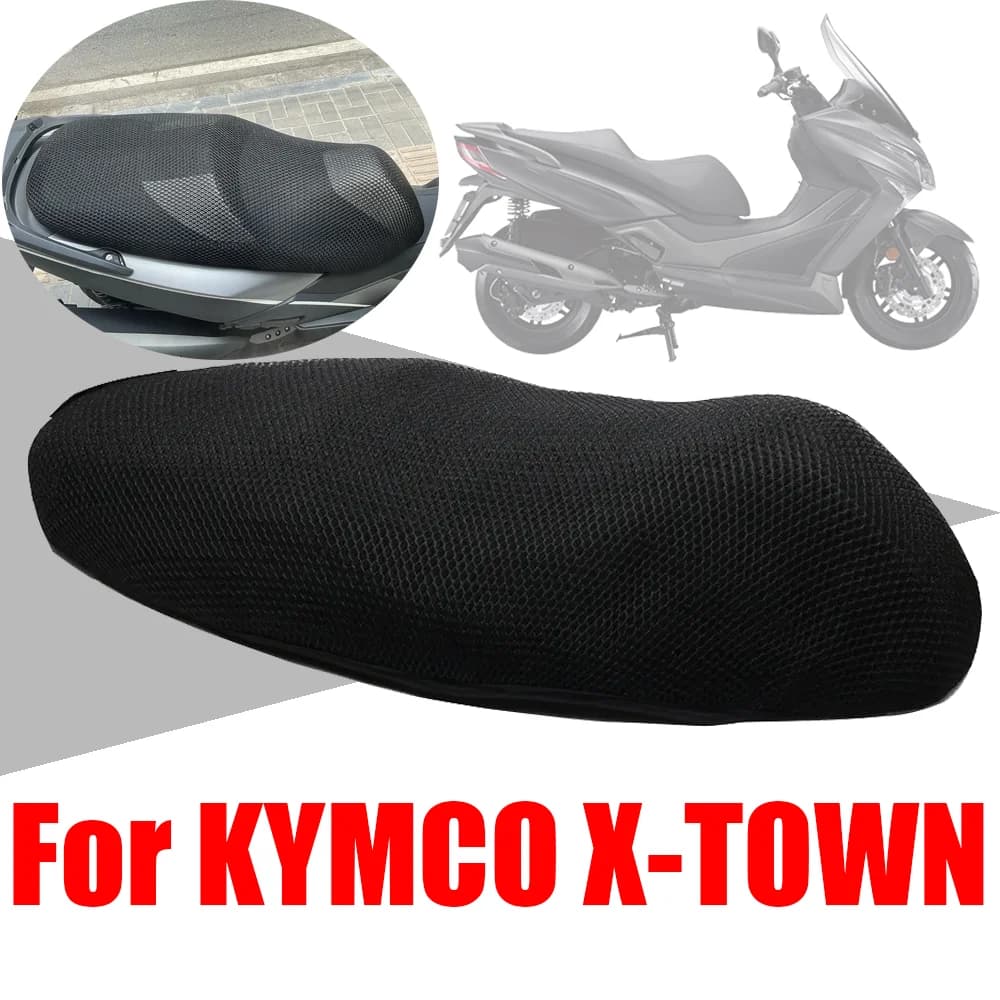 Per KYMCO X-TOWN 125 125i 250 250i 300 300i XTOWN Accessori Moto Maglia Cuscino del Sedile Della Copertura Della Protezione Isolamento Copertura di Sede