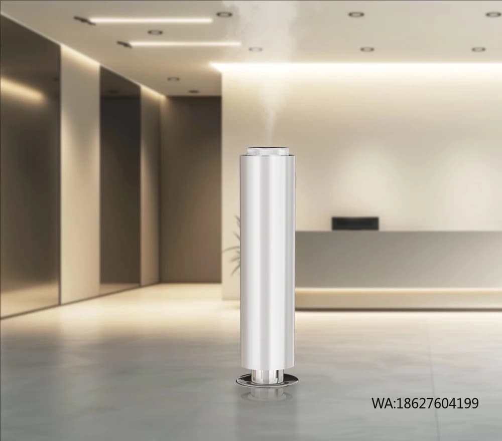 Diffusore di Fragranze Smart in Alluminio per Hotel, Collezione di Diffusori di Lusso per HVAC, Macchina per Profumazione a Torre