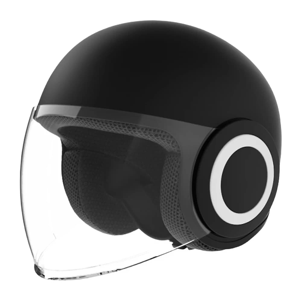 Casco moto doppia lente visiera parasole caldo mezzo casco ammortizzante donna motore elettrico bici Open Face mezzo casco anti-uv