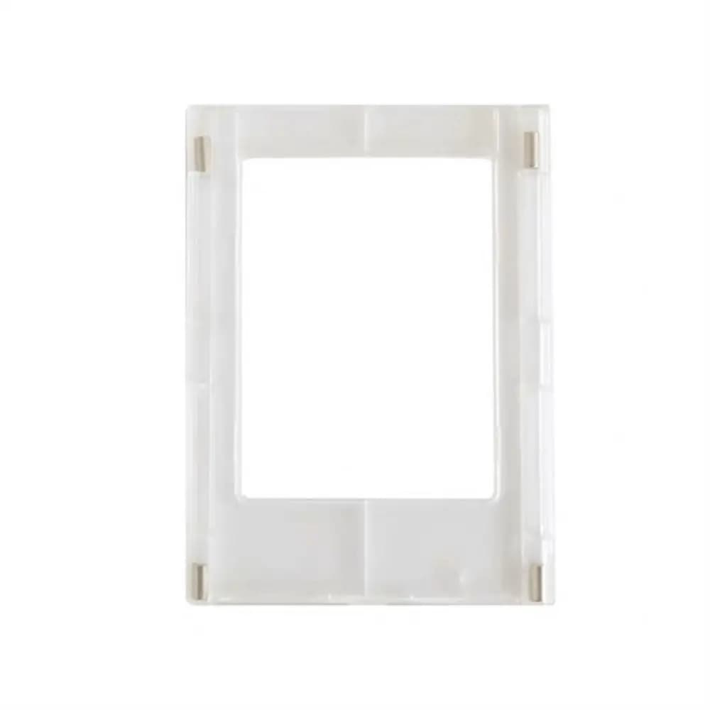 Cornice Magnetica Creativa Mini per Foto, Design in Acrilico, Cornici Magnetiche Trasparenti, Espositore per Carte in Acrilico, Porta Foto