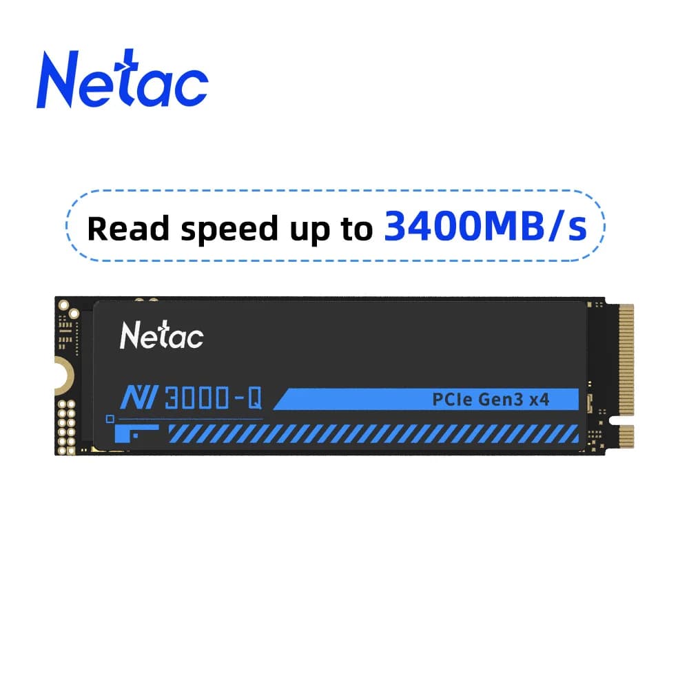Netac M.2 SSD 512 GB 1 TB 2 TB PCIe3x4 Unità a stato solido SSD NVME M2 2280 Disco rigido interno HDD per laptop desktop