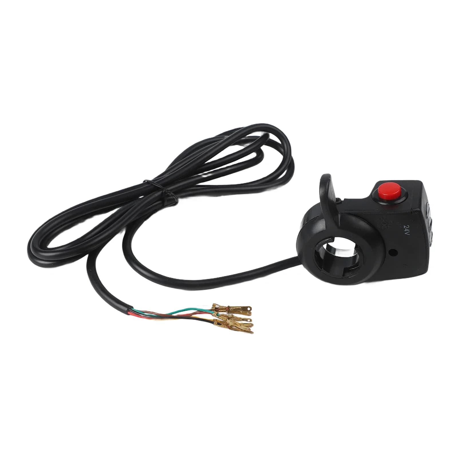 Parte di ricambio per bici Indicatore batteria acceleratore per bici elettrica per scooter Acceleratore bici elettrica Interfaccia Sm a 6 pin