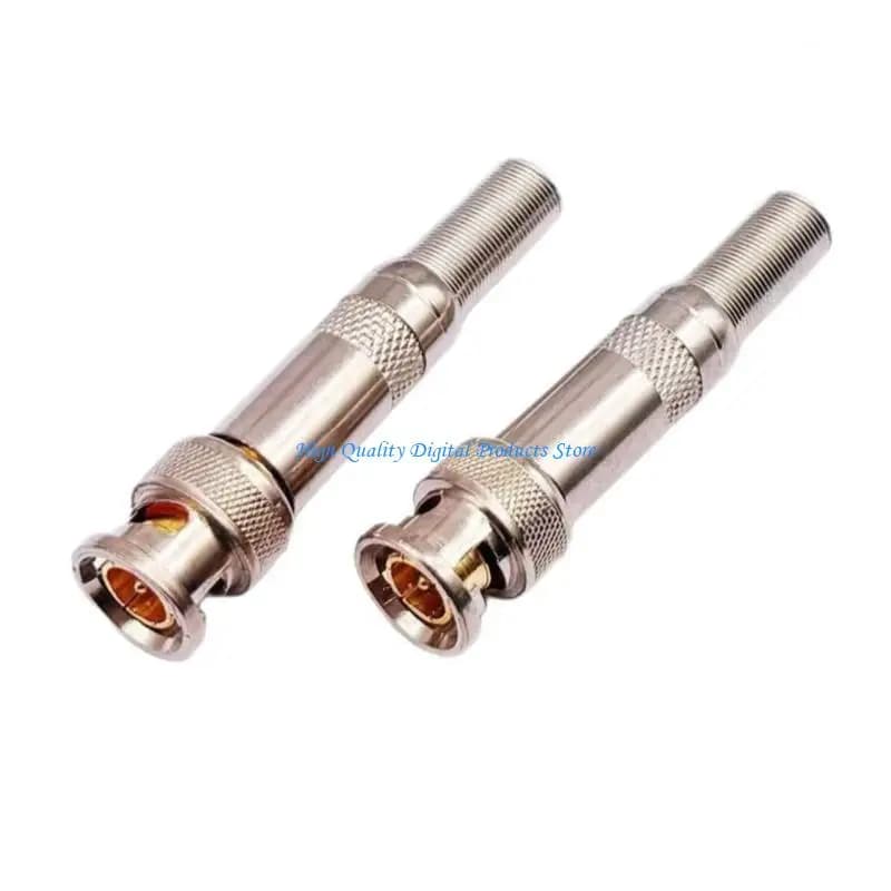 U2JE Professional BNC Male Connector to Adapter Twist Cable CCTV Accessories for Video Camera Security System