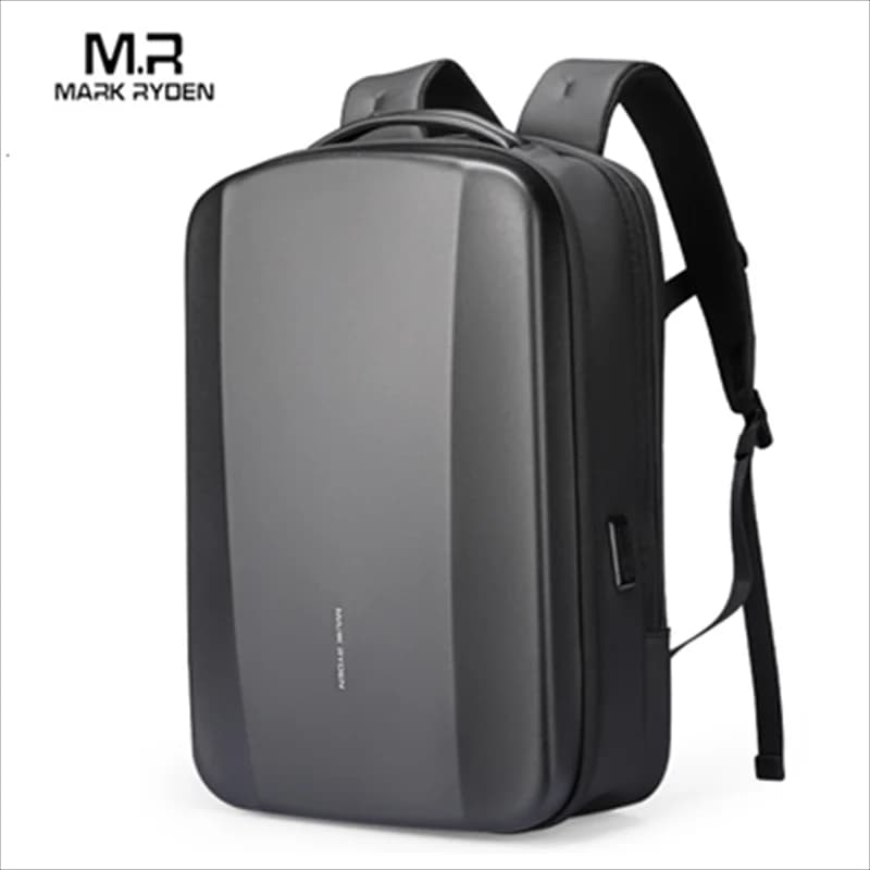 Borse per laptop personalizzate Mark Ryden PU Hard Shell con chiusura a combinazione antifurto, borse da viaggio per ciclismo e moto.