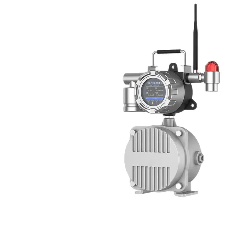 Rilevatore Portatile di Monossido di Carbonio Antideflagrante 4-in-1 per Spazi Ristretti, Rilevatore di Idrogeno Solforato