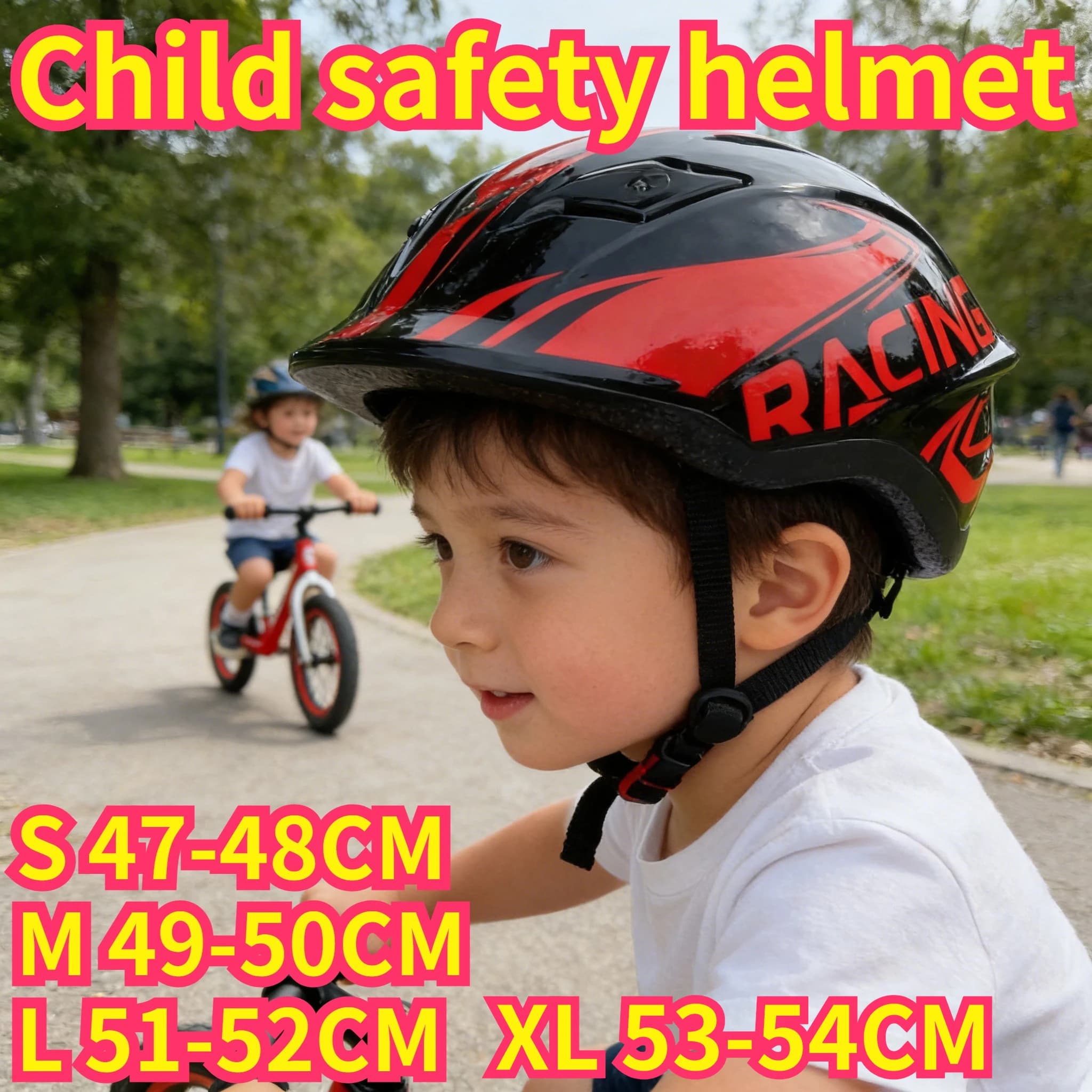 Casco Integrale per Bambini Certificato 3C, Casco di Sicurezza per Ragazzi e Ragazze, per Bici Elettrica e Ciclismo, Adatto a Tutte le Stagioni