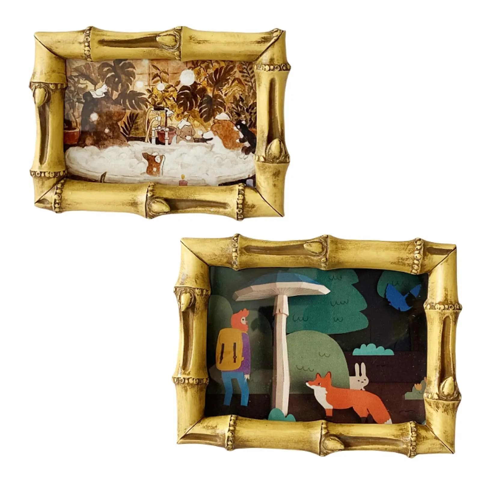 Resin Hanging Photo Holder for Desk Frame, Photo Frame, Cartoon Theme