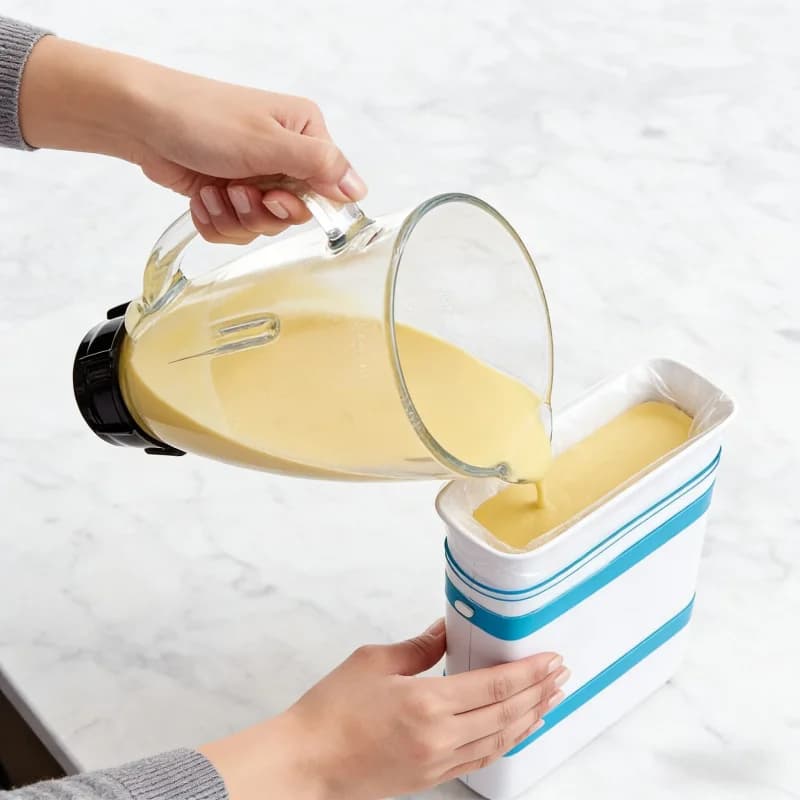 Contenitori per Alimenti Congelati Domestici, Scatole per Conservazione Zuppa e Rimanenze, Sicuri per Congelatore e Microonde, Sigillati e Anti-Perdita, per Preparazione Pasti
