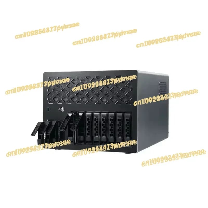 2025 Disponibile NAS H8-Nvme Server di Archiviazione Dati U.2 Slot Scheda PCIE a Mezza Altezza Scheda Madre ATX Alimentazione ATX Hot-Swap