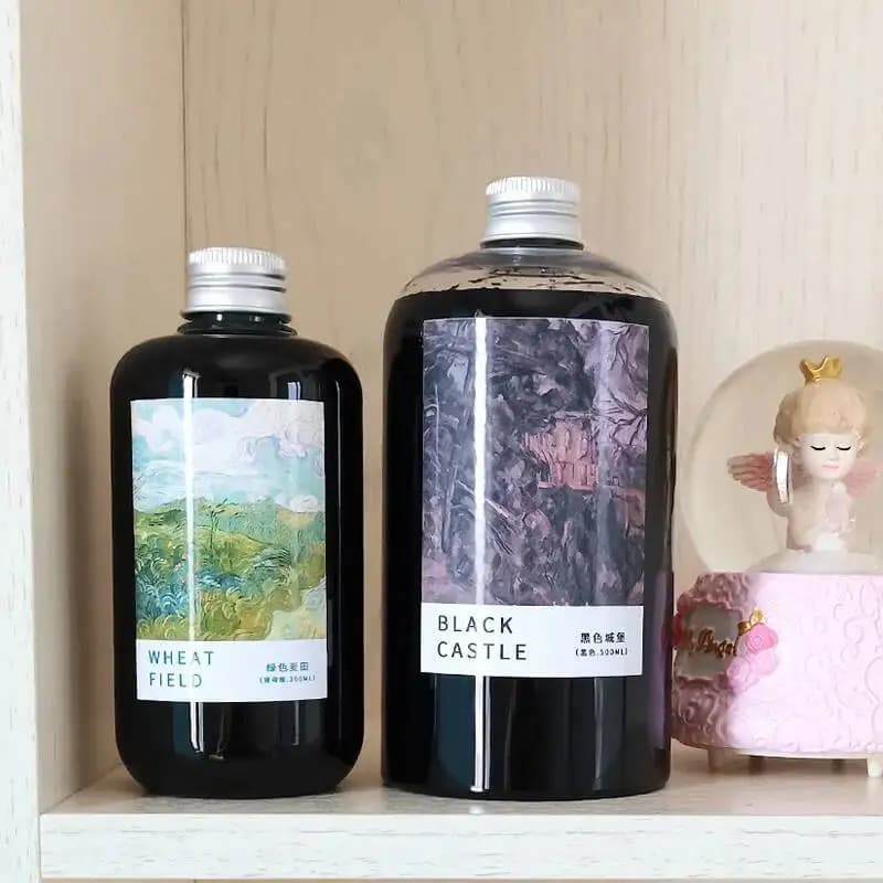 Large Bottle Ink Non Carbon Fountain Pen Ink For Writing 300/500ml Per Bottle