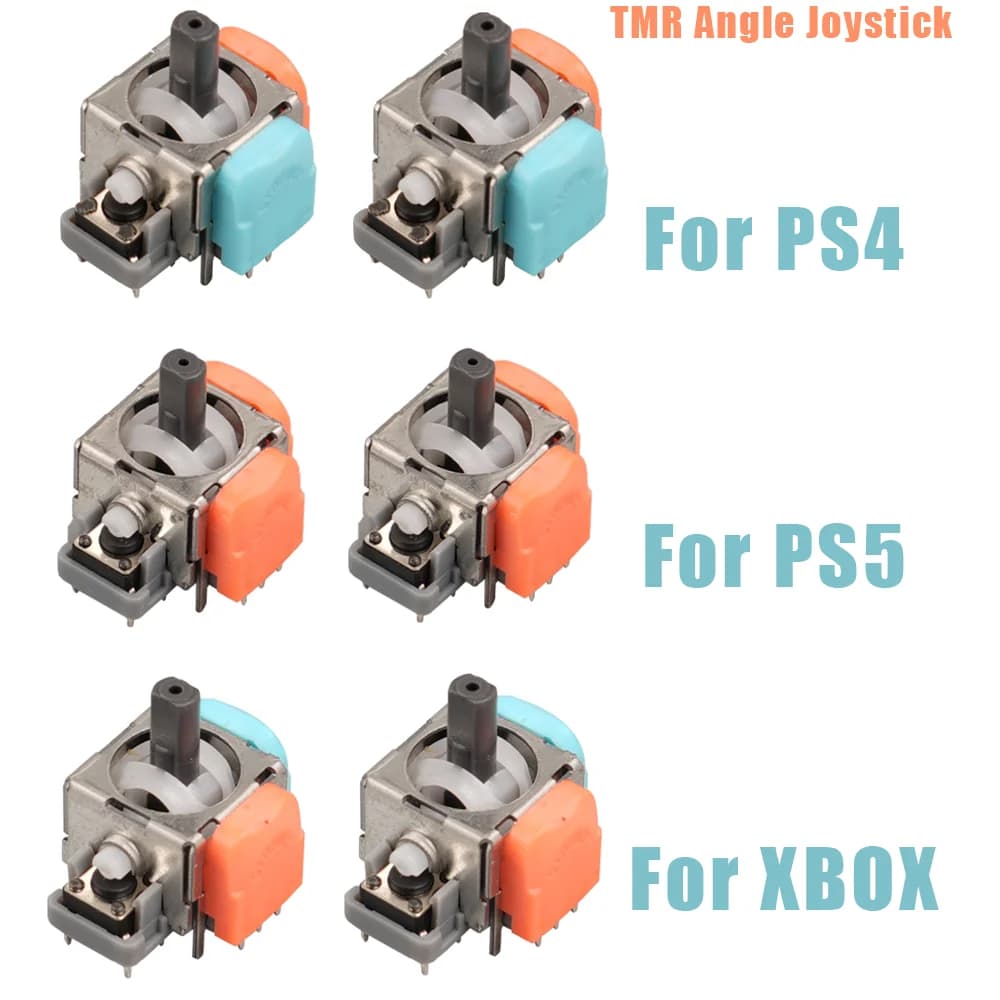 2 Joystick Elettromagnetici TMR Aggiornati per PS4/PS5/XBOX, Controller Gamepad con Resistenza Magnetica Angolare