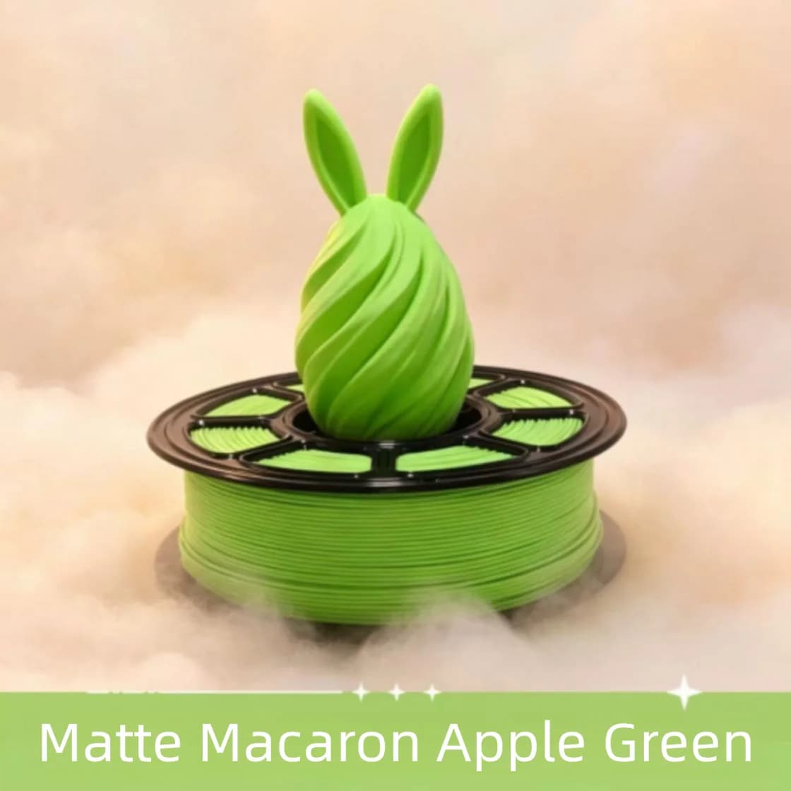 Filamento PLA Opaco Macaron Pastel da 1KG, 1.75mm, Non Lucido, Materiale per Stampa 3D per Bambu Lab Creality Ender 3