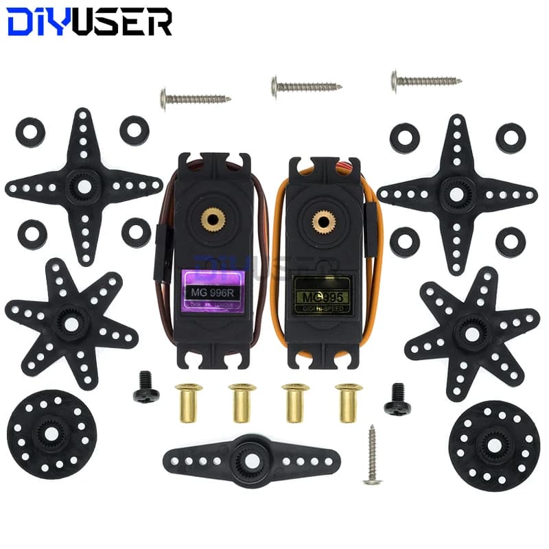Digital MG996R MG996 MG995 Servo Metal Gear for Futaba JR Car RC Model Helicopter Boat