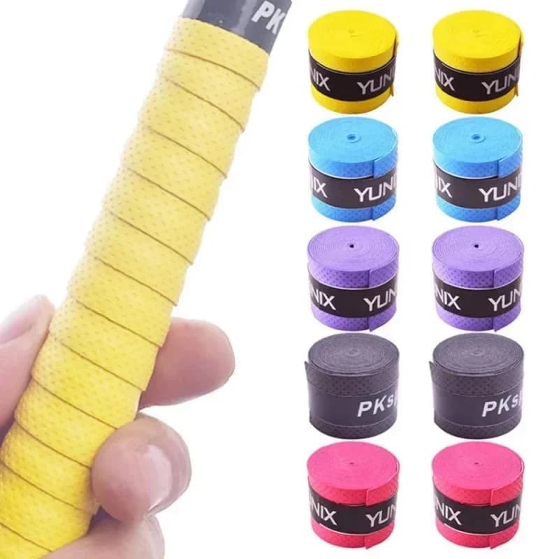 1-2Pcs Anti-slip Sport Fishing Rods Over Grip Sweat band Griffband Tennis Overgrips Tape Badminton Racket Grips Sweat Band