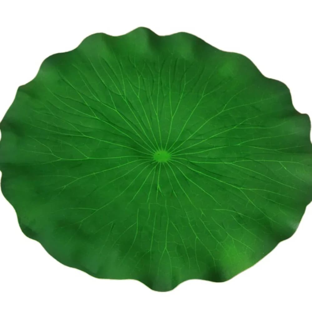Fish Tank Landscaping Pond Flower Stage Performance Flower Props Water Leaf Fake Lotus Floating Lotus Leaf Artificial Plant