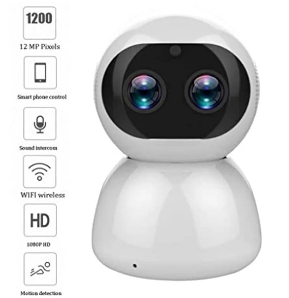 4MP Yoosee APP Doppia lente Zoom 8x Telecamera dome IP PTZ wireless a 360 gradi Citofono Baby monitor di sicurezza domestica