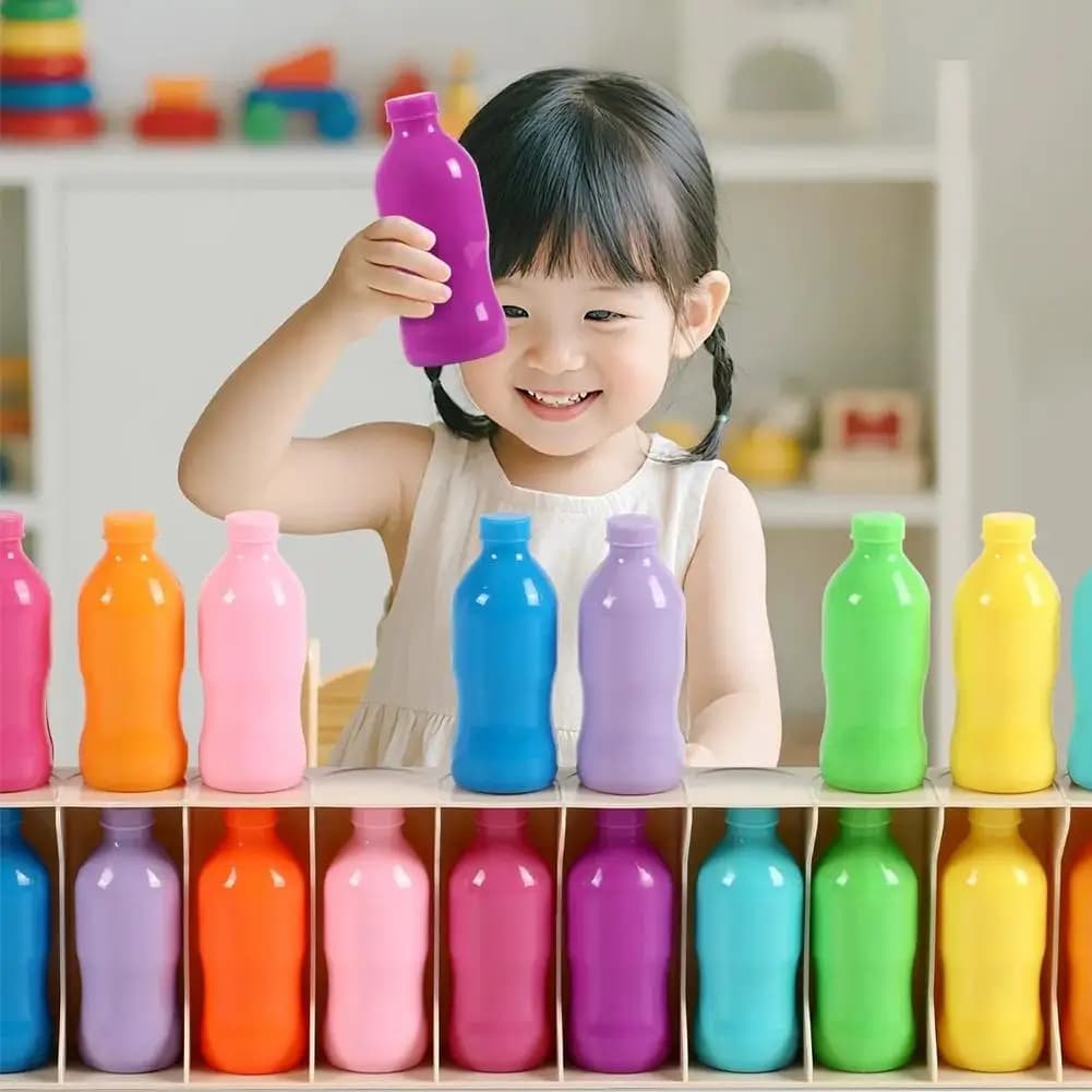 Giocattoli abbinati ai colori per la indovinezza della prima infanzia Allenamento della memoria Gioco da tavolo interattivo Puzzle Regali di giocattoli per feste di Halloween di Natale