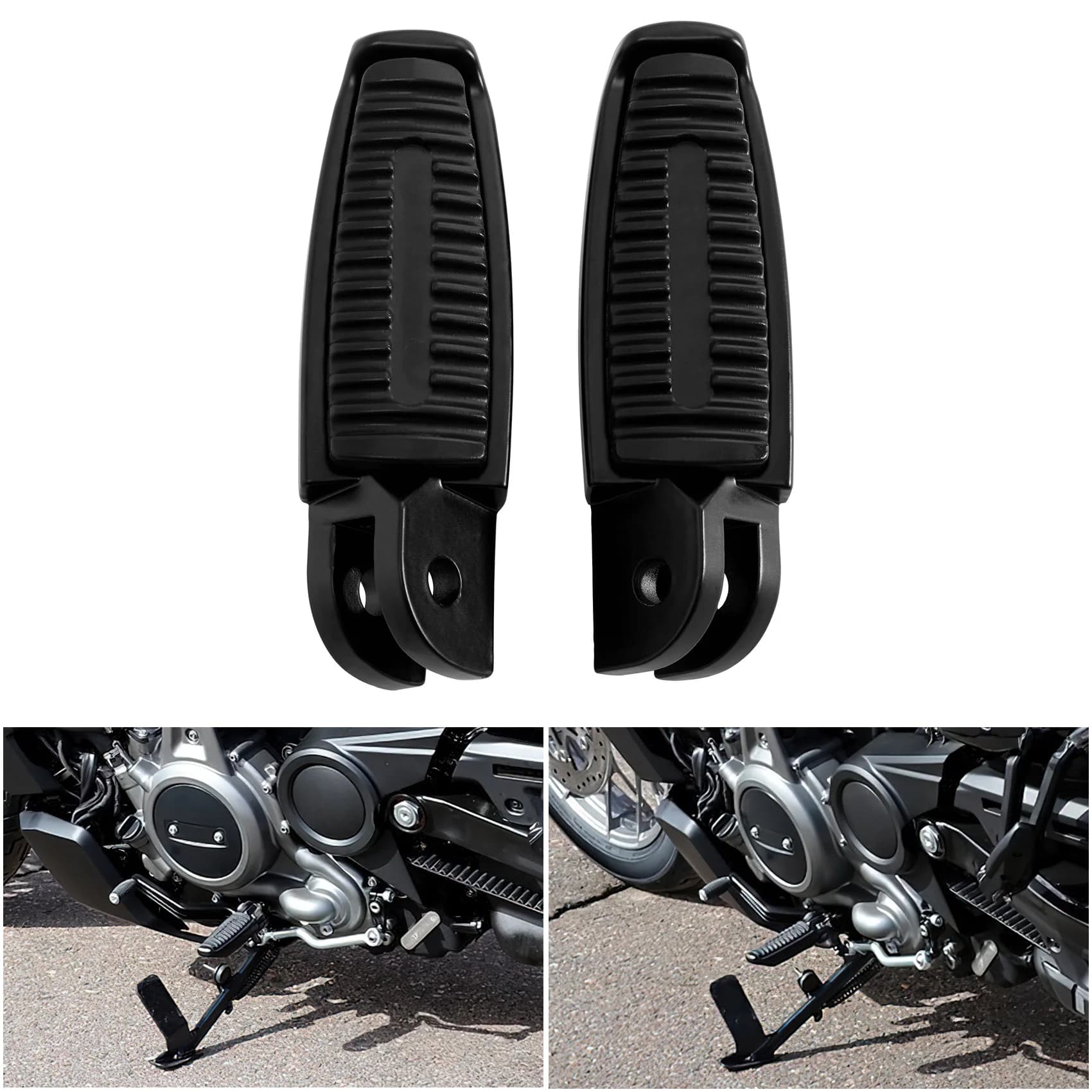 Pedane conducente anteriore poggiapiedi adatte per Harley Nightster RH975 2022-2023 Special RH975S 2023 accessorio moto