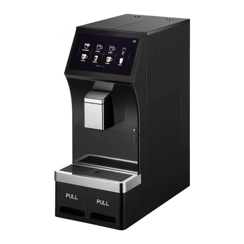 Business automatic coffee machine, one-click grinding beans, automatic foaming, automatic cleaning, office