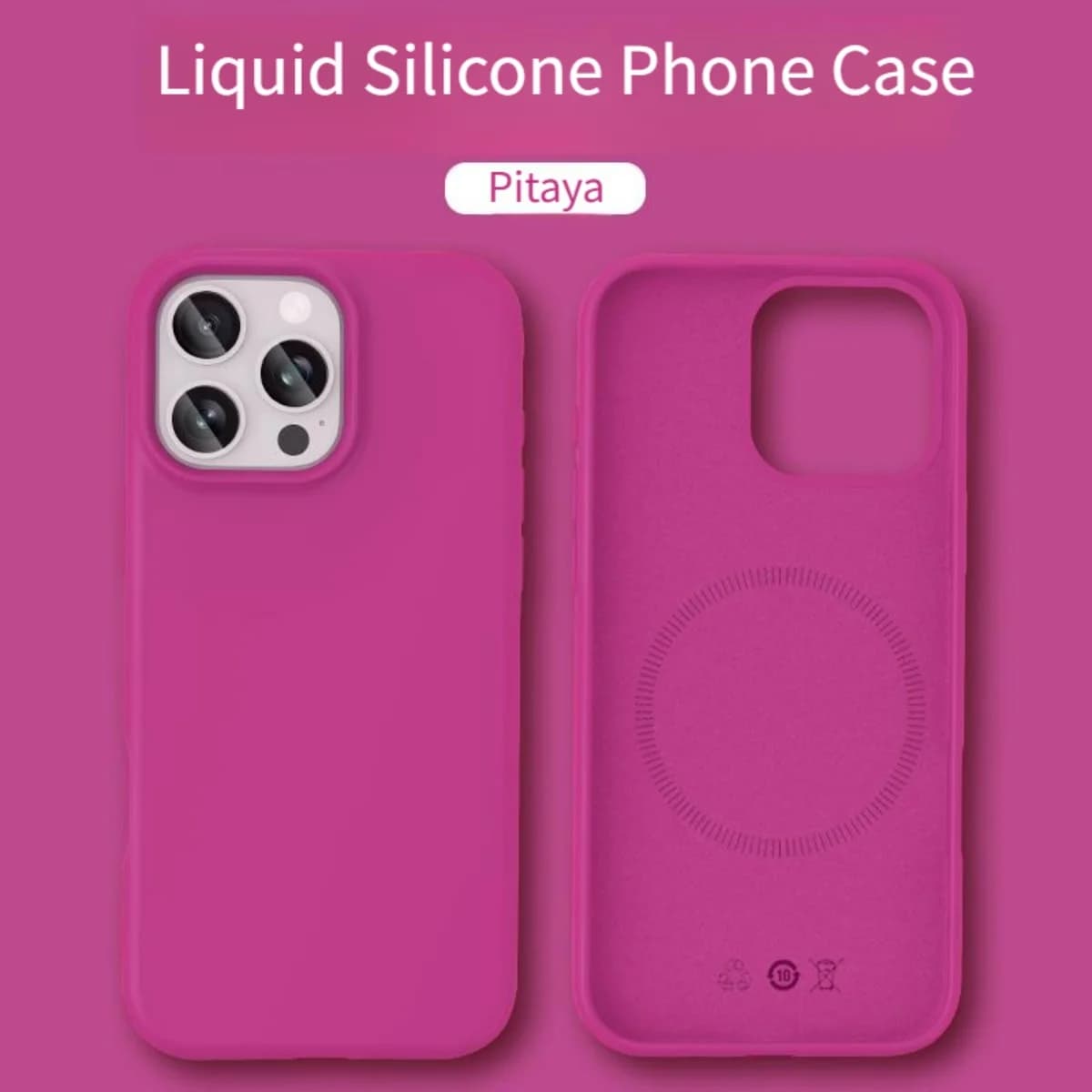Original Liquid Silicone For Magsafe Magnetic Case For iPhone 16E 16 15 14 Plus 13 Pro Max Wireless Charging Skin friendly Cover
