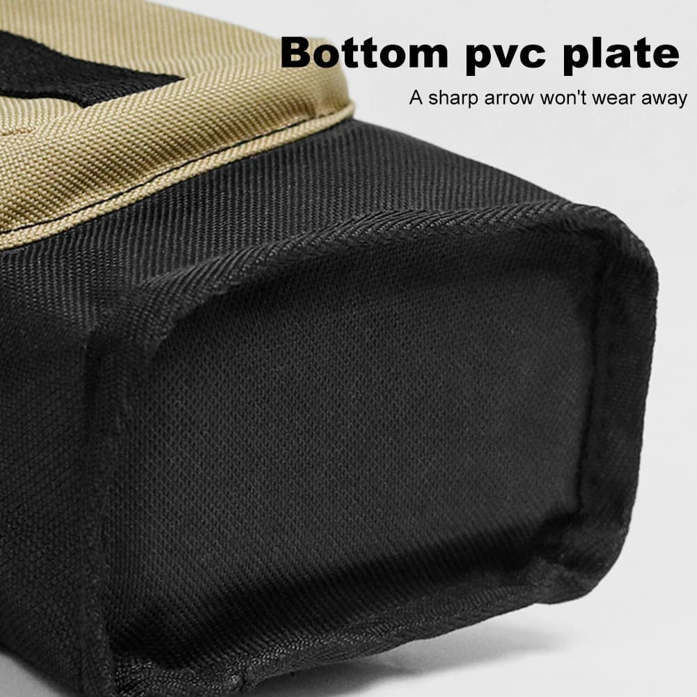 Borsa Porta Frecce da Cintura con Sistema Molle, Multifunzione, Leggera, per Pratica di Tiro con l'Arco