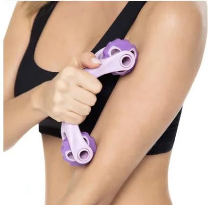 Hand-held muscle relaxation ball gun fascia ball yoga massage fitness muscle relaxer mace roller body massager roller multifunct