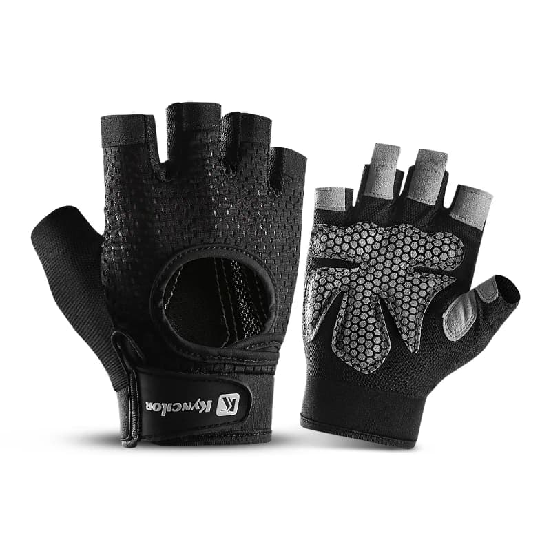 Fitness Gloves for Sports Gym for Men and Women Bike Gloves with half fingers breathable silicone anti-slip for weight lifting