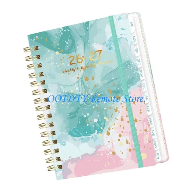 Planning Journal 2026-2027 Planner Notebook for Daily Scheduling & Organization