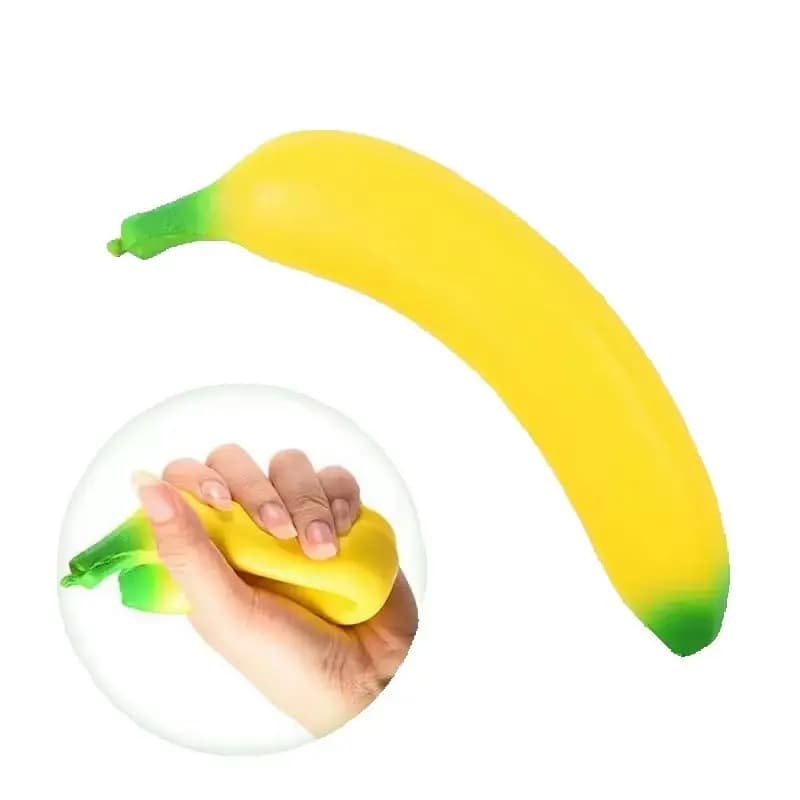 Squishy Super Jumbo a Forma di Fragola, Antistress a Lenta Risalita per Adulti, Giocattolo Antiansia per Bambini e Adulti, Non Tossico
